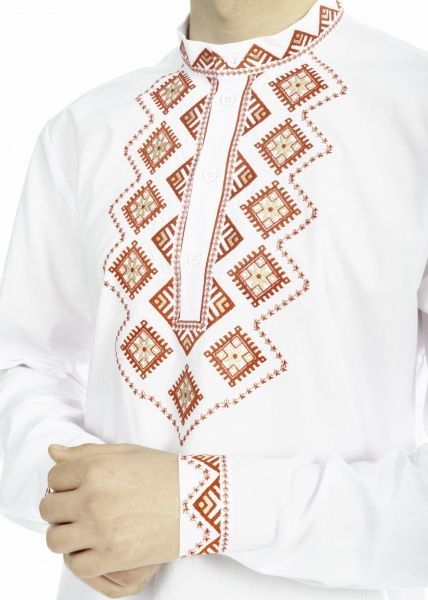 Вышиванка Эдельвика 181-20/09 белый р. M 