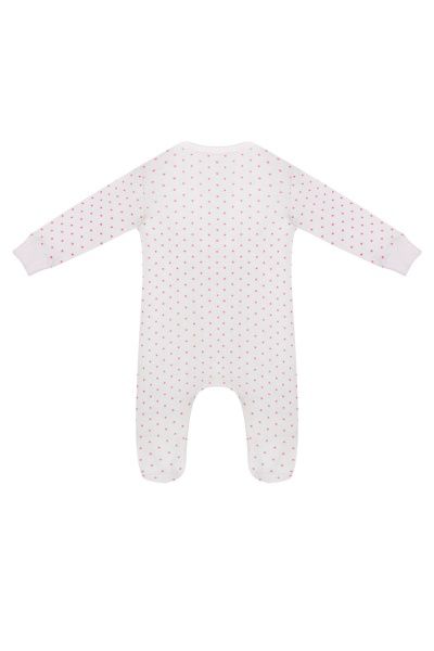 Комбинезон детский для девочки р.74 белый 