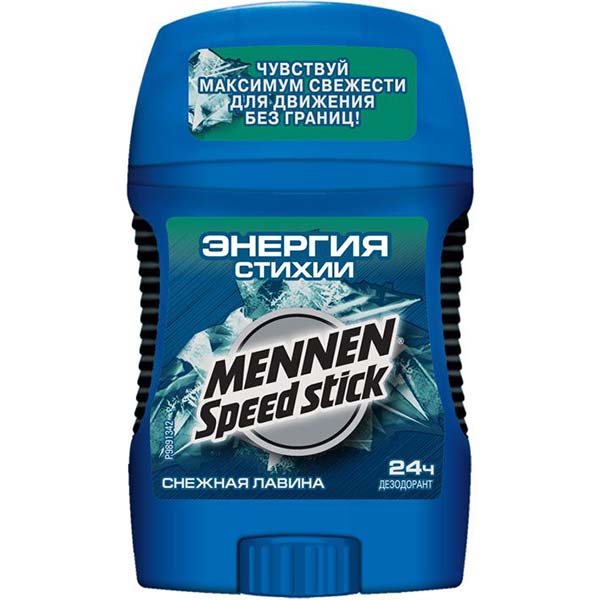 Дезодорант стік Mennen Speed Stick Енергія Стихії Снігова лавина 60 г