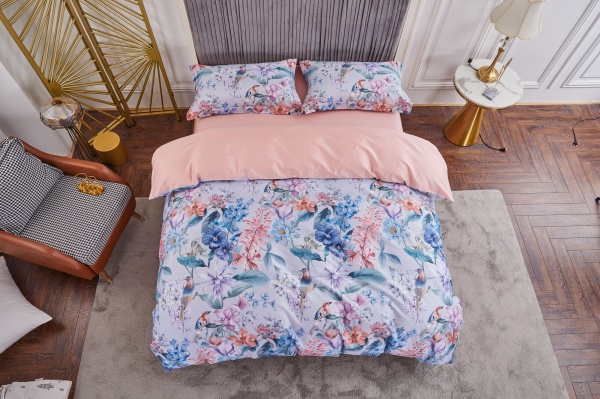 Комплект постельного белья Ostuni семейный разноцветный La Nuit 