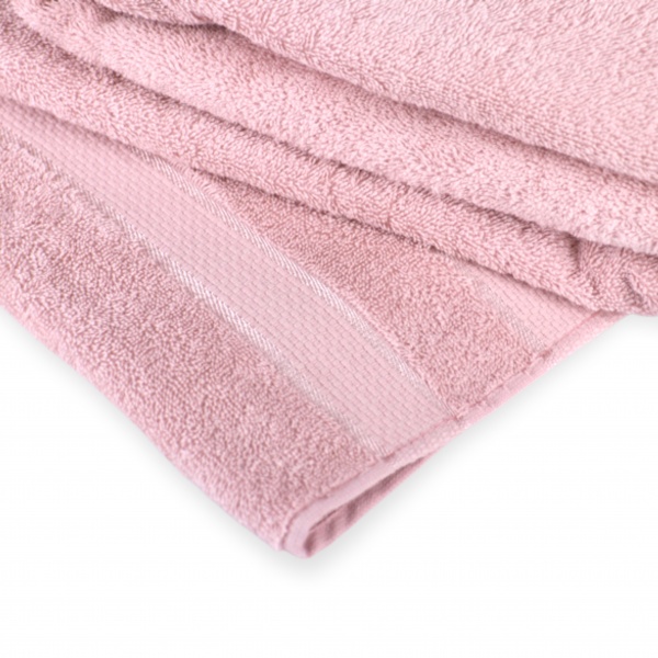Простынь махровая 200x220 см розовый ТЕКС 