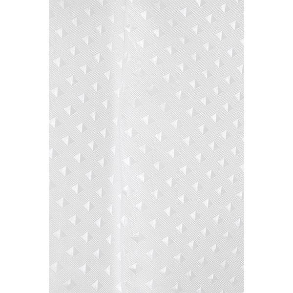 Шторка для ванни Tatkraft Grain з кільцями 180x180 см