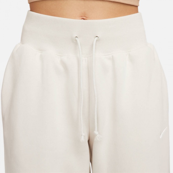 Брюки Nike W NSW PHNX FLC HR OS PANT DQ5887-104 р. M серый