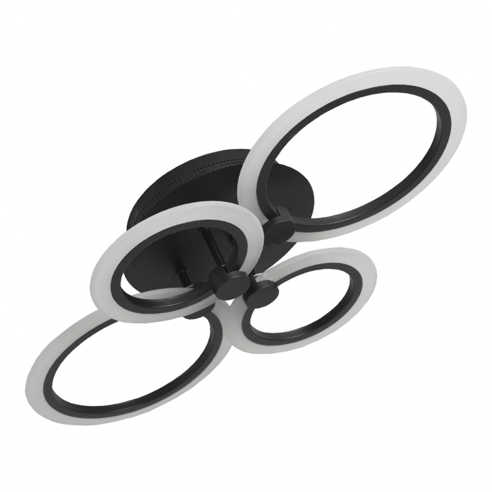 Світильник світлодіодний Hopfen Aquila BK 4x74 Вт LED-модуль чорний