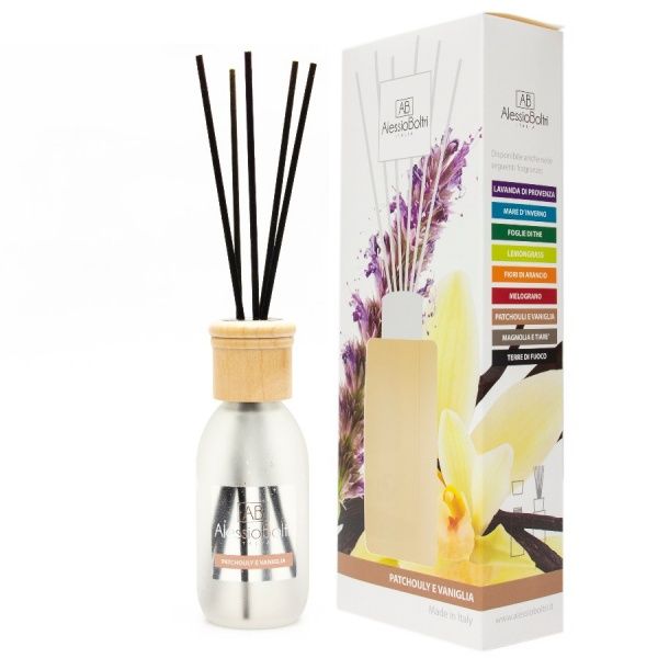 Аромадифузор 125 мл Пачулі та ваніль 