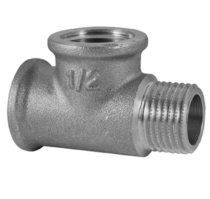 Тройник Hi-Therm 1/2 ВВЗ (никель)