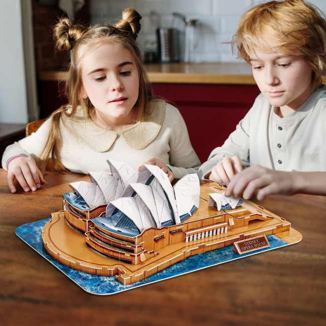 3D-пазл CubicFun National Geographic Сідней DS1088h