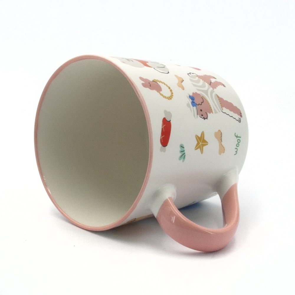 Чашка Milika Feawyn DogsPink 390 мл M0520-B357-G3430B