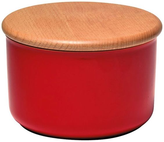 Банка для сыпучих Natural Chic 1 л красная 348741 Emile Henry