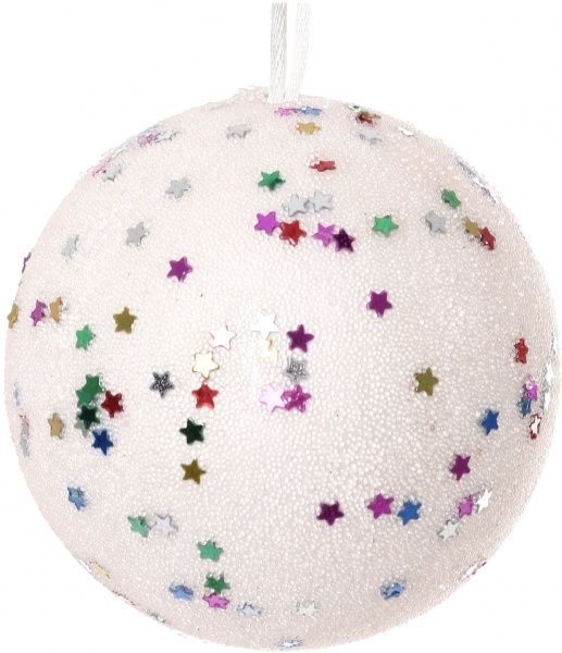 Шар пенопластовый d80 0178 разноцветный