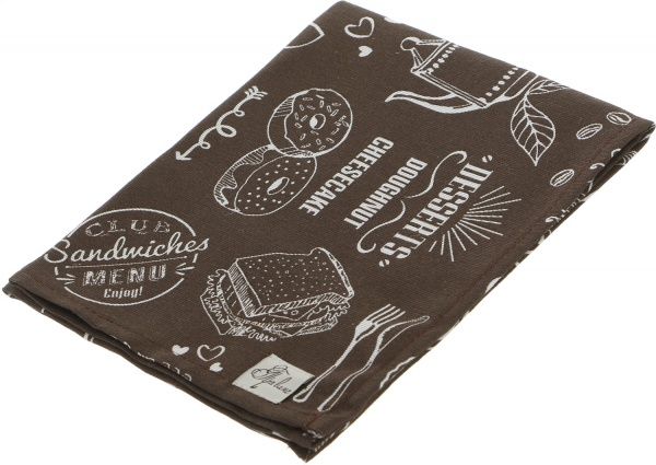 Серветка Прованс Brown Breakfast 45x35 см коричневий 