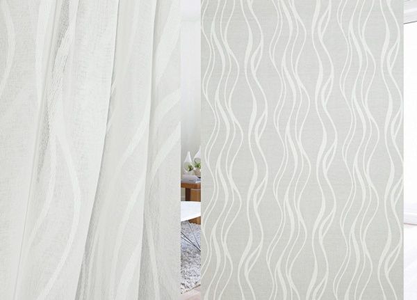 Ткань тюлевая TC L1036-2/280 LDev ut лен белая 