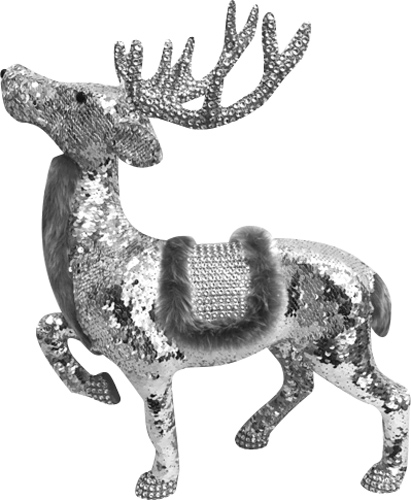 Декорация новогодняя Олень 35х13х47 см 70477051 