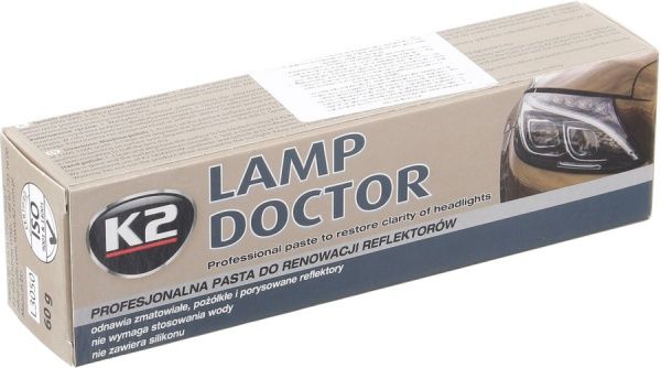 Паста для ремонту фар LAMP DOCTOR K2 60 мл 60 г