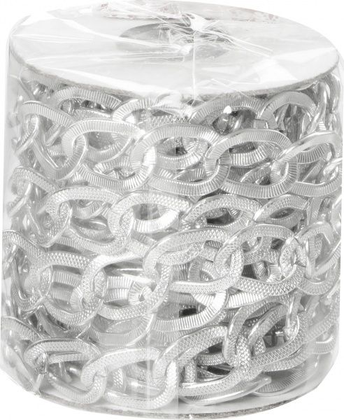 Цепочка серебристая мелкая 5 м L1033 224469_4