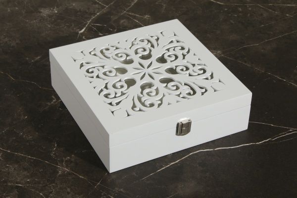 Шкатулка для украшений Сетка 23х7х23,5 см