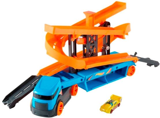 Вантажівка-транспортер Hot Wheels Крутий спуск GNM62