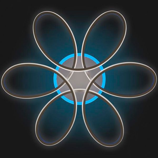 Люстра світлодіодна Светкомплект Deco Line MLR7264 з пультом ДК 90 Вт білий 