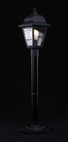 Світильник садовий Expert КАНТРІ НТ 04 E27 60 Вт IP44 чорний 