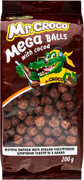 Кульки Золоте зерно Мега з какао 200г (4820017297448) 