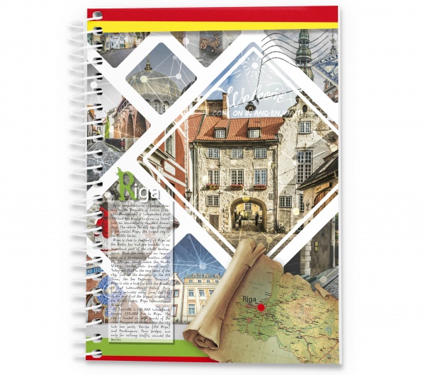 Блокнот Рига А5 48 арк. 1В2284 Аркуш