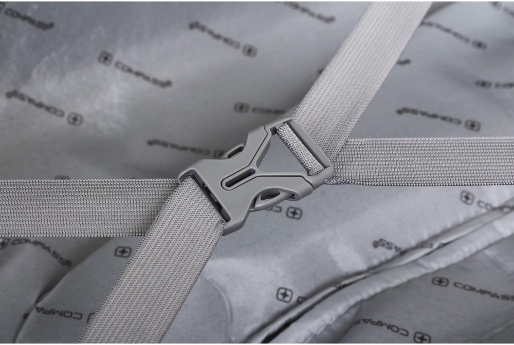 Чемодан Compass №XY007 L 93 л капучино 70x46x29 см