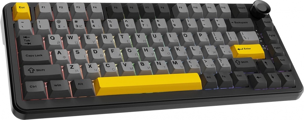 Клавіатура бездротова Ajazz PLUS Daydream (AK820MAX-DD-BGY) black