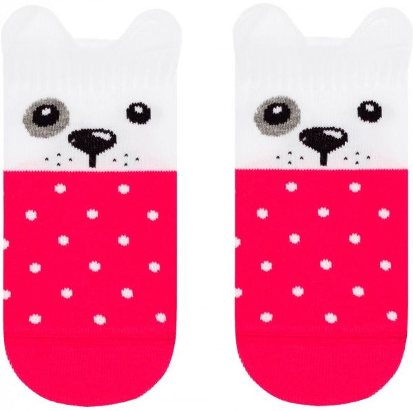 Носки детские Conte-Kids TIP-TOP 318 Собачки 17С-59СП р.18 малиновый 