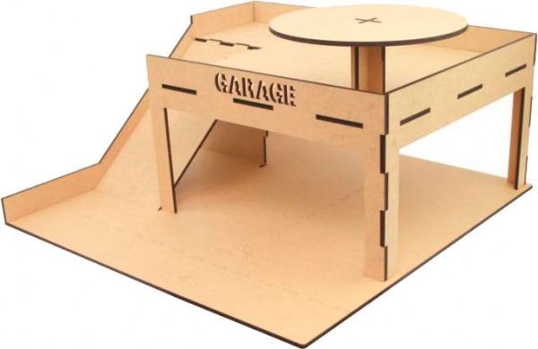 Заготовка Гараж-паркинг для машинок двухуровневый Rosa Talent 