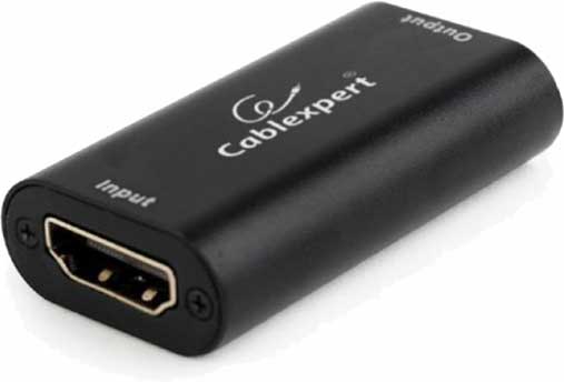 Адаптер Cablexpert HDMI – HDMI black (DRP-HDMI-02) 