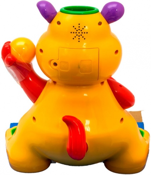 Игрушка развивающая Kiddieland Гиппопотам-жонглер 049890