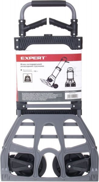 Тележка хозяйственная Expert Tools раскладной с ручками 120 кг jl-z120ew-h