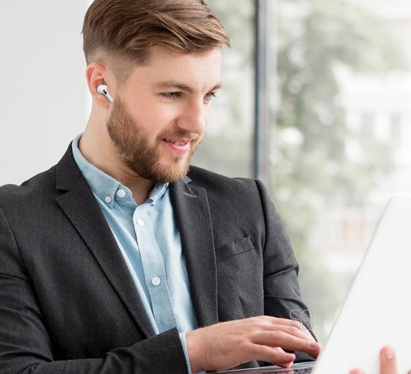 Навушники Promate Harmoni Bluetooth 5 white (harmoni.white) 