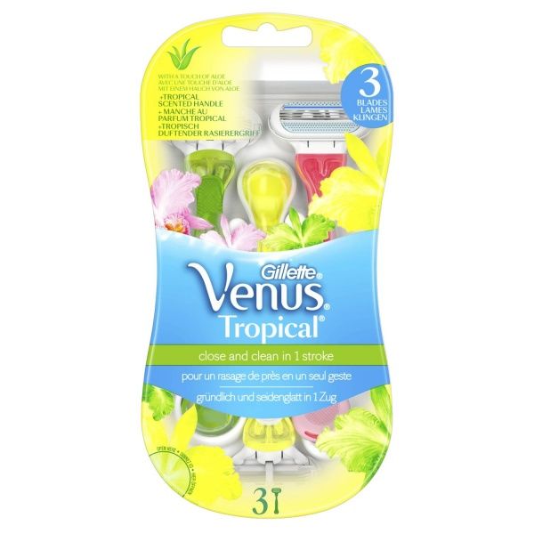 Станки одноразовые Gillette Venus Tropical 3 шт.