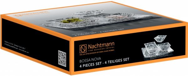 Набор блюдо квадратное и три салатника 101000266 Nachtmann 