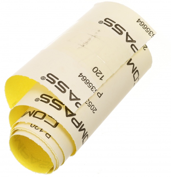 Наждачная бумагаCompass рулон 1000х115 мм Р120