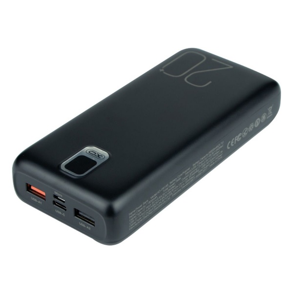 Внешний аккумулятор (Powerbank) Xo 20000 mAh black (PR185 20000mAh black) 