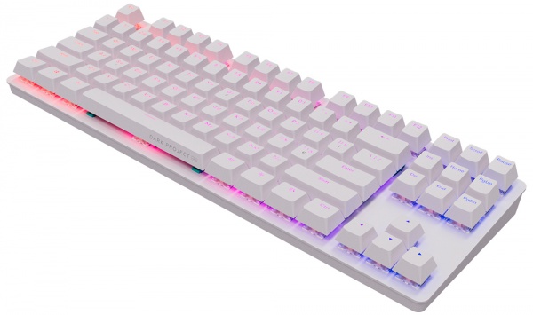 Клавіатура ігрова Dark Project KD87A Mech. g3ms Sapphire ENG/UA (DPO-KD-87A-100300-GMT) white 