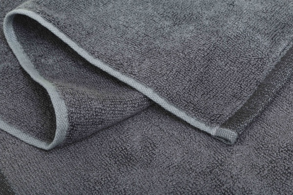 Полотенце махровое Glossy 30x50 см антрацит Texpol 