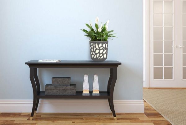 Горщик для квітів Lamela Дует 300 круглий 20,2л антрацит/крем 