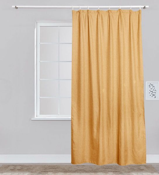 Штора Linen горчичная 160х275 см La Nuit