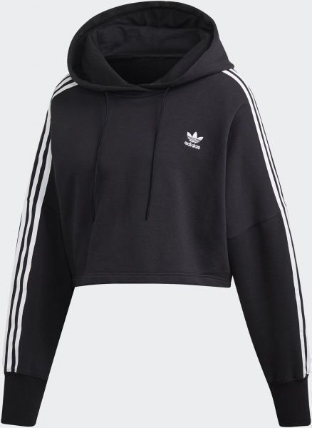Джемпер Adidas CROPPED HOOD ED7554 р. 32 чорний