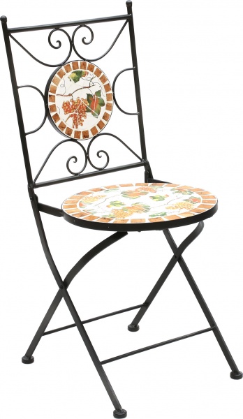 Стул Mario Trezzini Виноградная лоза 38х92 см черный 