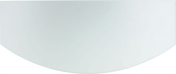 Полка стеклянная арка 600x250 мм прозрачный 