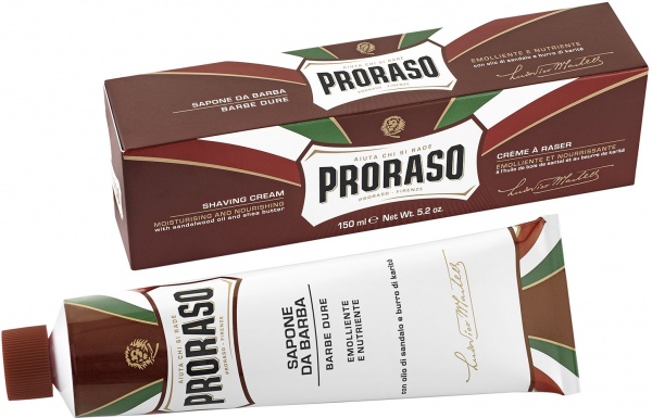 Крем для гоління Proraso живильний для жорсткої щетини з екстрактом сандалового дерева 100 мл