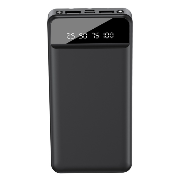 Внешний аккумулятор (Powerbank) Xo 10000 mAh black (PR162 10000mAh black) 