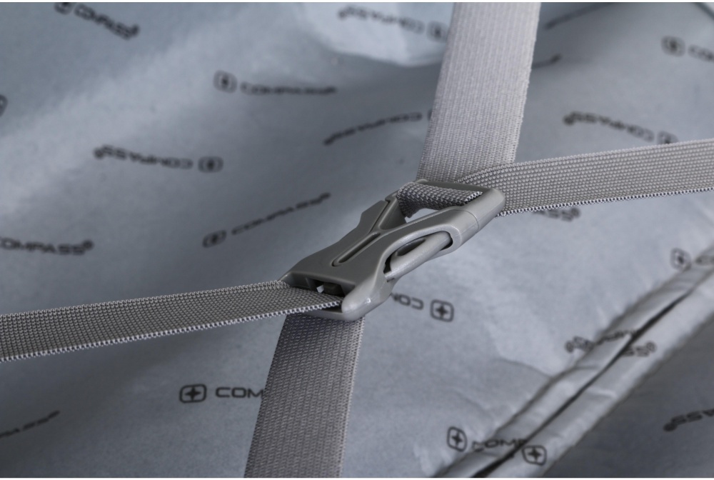 Валіза Compass №XY007 M 59 л синій 60x41x24 см