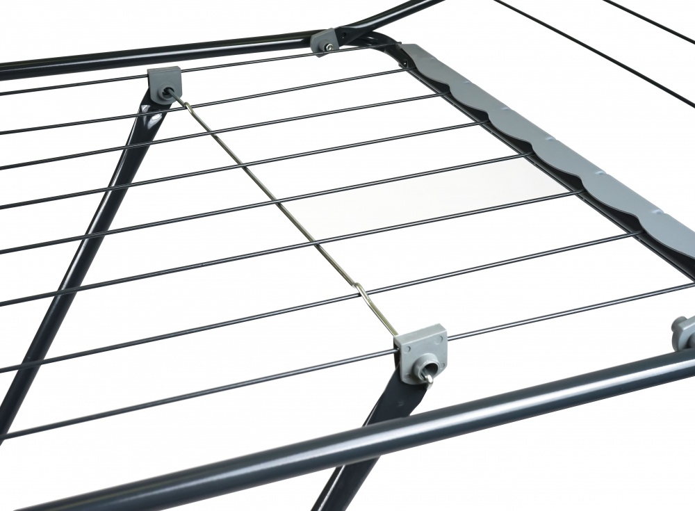 Сушарка для білизни AlexValex Premium 18м + Підставка під праску 28x15с м силіконова