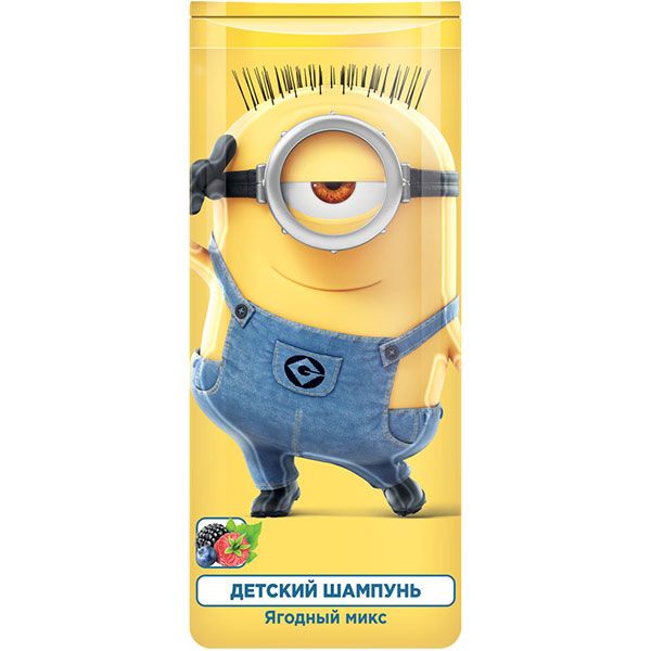 Шампунь дитячий Гадкий Я Ягідний мікс 250 мл