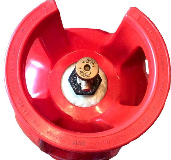 Балон пропановий композитний газовий під 15 кг 35 л